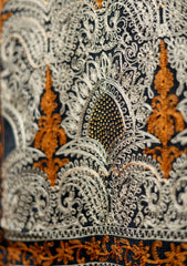 Pashmina Ari Work Scarf D - 01 - Black