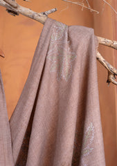 Pashmina Needle Work Shawl D#16 - Skin