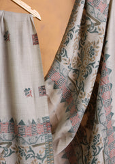 Pashmina Zari Jamawar Shawl D#231 - Skin