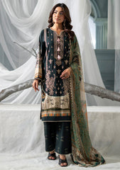 Winter - Meerak - Embroidered Linen 25 - Zink Desire