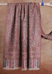 Pashmina Jamawar Scarf D#102 - Skin