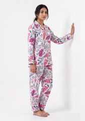 Formals - Rubaaiyat - Digital Printed - Shamoz Silk - White