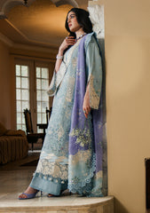 Lawn - Sundas Ahad - Camelia - Luxury 26 - EL#05 - Bleuet