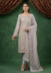 Formals - Riwaj - Fancy Net - 2 Pcs Suit - CND#2174 - Purple
