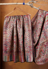 Pashmina Zari Jamawar Shawl D#13 - Skin 3