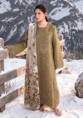 Winter - Rang Rasiya - Carnation Unstitched 26 - RR#03 - Frosted Flora