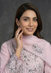 Formals - Riwaj - Fancy 26 - Chikankari & Mukesh - 2 Pcs - D#01 - Lilac