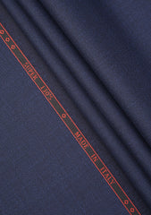 Drago Lanificio Biella Super 130's Wool Fabric - Blue