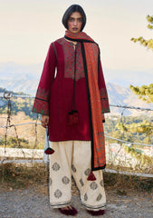 Winter Collection - Jugnu by Hussain Rehar - Autumn Winter - Ember