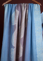 Water Wool Jamawar Shawl D - 01 - Multi 12