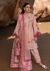 Lawn - Crimson - Flow - CF25#6B - Floral Crush