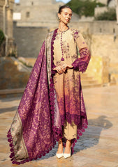 Winter - Rang Rasiya - Carnation 25 - Luxury Shawl Edit - CWD#08 - Chai