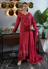 Lawn - Aylin - Luxury Summer 26 - Crimson Charm