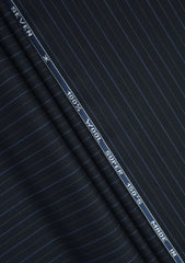 Guabello Super 150's Seven Wool Fabric - Blue