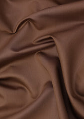 Italy Albini Malva Selvage Texture Cotton Fabric - Rust