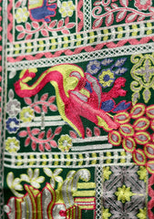 Pashmina Ari Work Scarf D - 24 - D Green