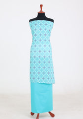 Lawn - Rubaaiyat - Embroidered 26 - 3 Pcs - D#08 - Ferozi