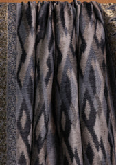 Pashmina Zari Jamawar Shawl D#24 - Black