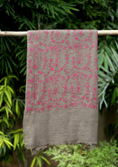Needle Work Wool Shawl D - 78 - B Mouse