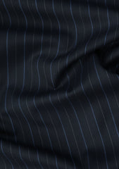 Guabello Super 150's Seven Wool Fabric - Blue