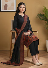 Winter - Riwaj - Pashmina Jamawar Suit - Patch Work - D#11 - Multi