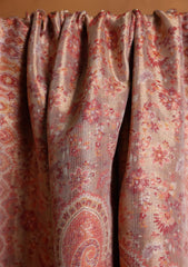 Pashmina Zari Jamawar Shawl D#21 - Peach