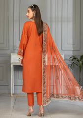 Lawn - Azam Arts - Saffron Premium 25 - D#1710