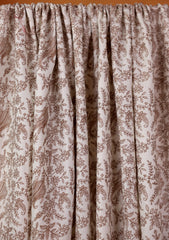 Pashmina Embroidered Jaaldar Shawl D#12 - Off White