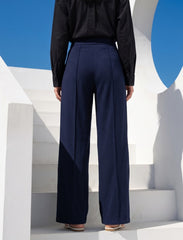 Pret - Moven - Cotton Blended Jersey Trouser - Blue