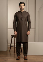 Elite Men Apple Suiting Wash n Wear - R Brown