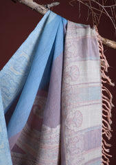 Water Wool Jamawar Shawl D - 01 - Multi 12