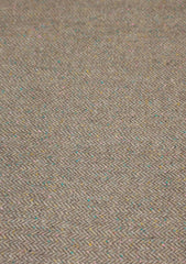 Tweed Selvage Self Texture Woollen Fabric - Golden