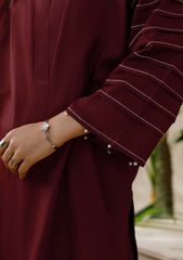 Pret - Ombrella - Summer 25 - Maroon - Co ord set