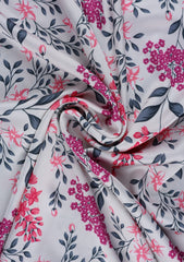 Formals - Rubaaiyat - Digital Printed - Shamoz Silk - White