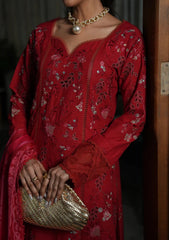 Lawn - Aylin - Luxury Summer 26 - Crimson Charm