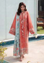 Lawn - Rang Rasiya - Carnation Eid 26 - RRV4SCD#003 - Leeza