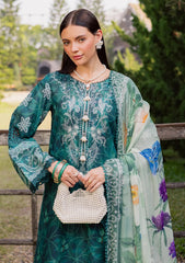 Lawn - Nureh - Gardenia Embroidered & Printed 26 - NSG#210