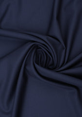 Scabal Pure Suiting Super 170's Wool Fabric - N Blue