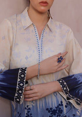 Lawn - Sahar - Selene Premium - 2 Pcs - STP25#05 - BLUE MOON