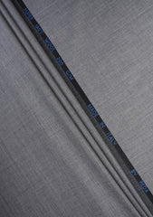Reda Solid Tropical 130's Wool Fabric - L Grey