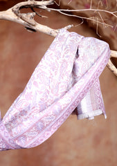 Pashmina Jamawar Scarf D#89 - S Grey