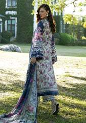 Lawn - Elaf Premium - Signature Embroidered Prints 26 - ESA#02A - VERONICA