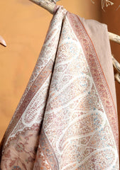 Pashmina Zari Jamawar Shawl D#82 - Skin