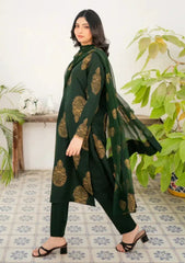 Pret - Zauk - Eid Edit - Premium 26 - Bottle Green