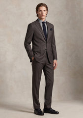 Zegna Ermenegildo Trofeo Australian Wool Fabric - Chocolate