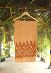 Pashmina Patch Work Shawl D - 33 - Peach