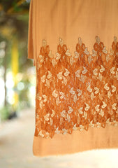 Pashmina Patch Work Shawl D - 33 - Peach