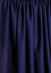 Pashmina Embroidered Border Shawl D#13 - N Blue