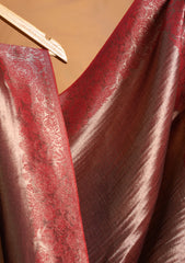 Silk Zari Jamawar Shawl D#45 - Maroon