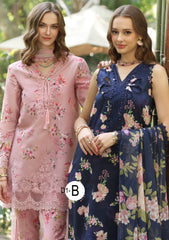 Lawn - Noor by Saadia Asad - Eid Luxe - Printedkari 25 - D#8-A